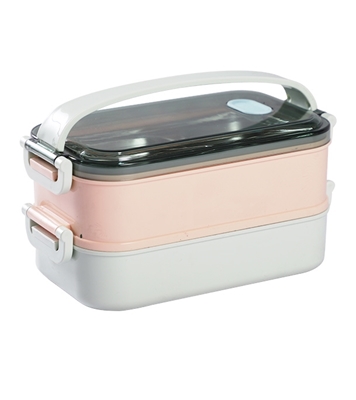 Picture of Smart SS Double Decker Tiffin box 1000 ML
