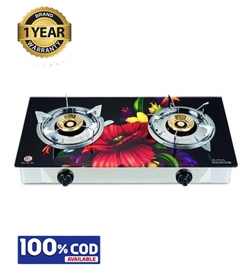 Picture of RFL Double Glass Gas Stove Olivia (Line Gas)