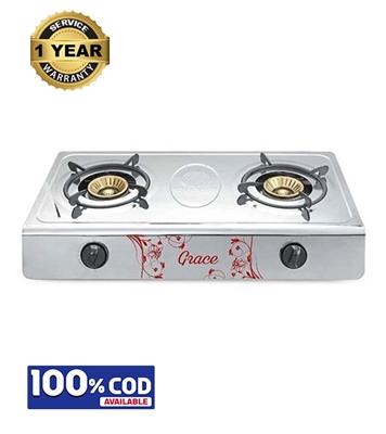 Picture of RFL Double Stainless Still Auto Stove Grace (Line Gas)