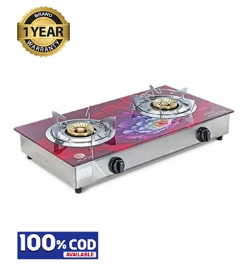 Picture of RFL Double Glass Gas Stove JOSIE (Cylinder Gas)