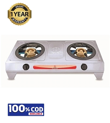 Picture of RFL Double Stainless Steel Gas Stove 2-41 (Cylinder Gas)