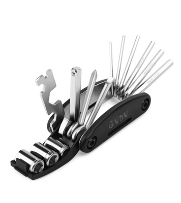 Picture of 16 in 1 Multi-Function Bike & Bicycle Mechanic Repair Tool Kit