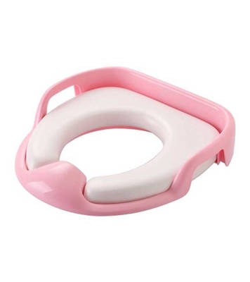 Picture of Soft Padded Baby Potty Toilet Training Seat Pink