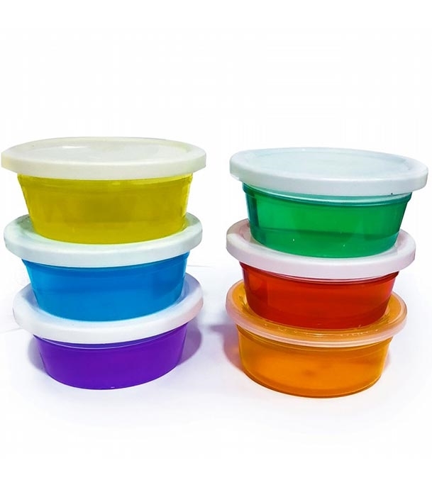 Picture of Box of 6 pcs Slime Set Bowls Play-dough For Kids 6 colors