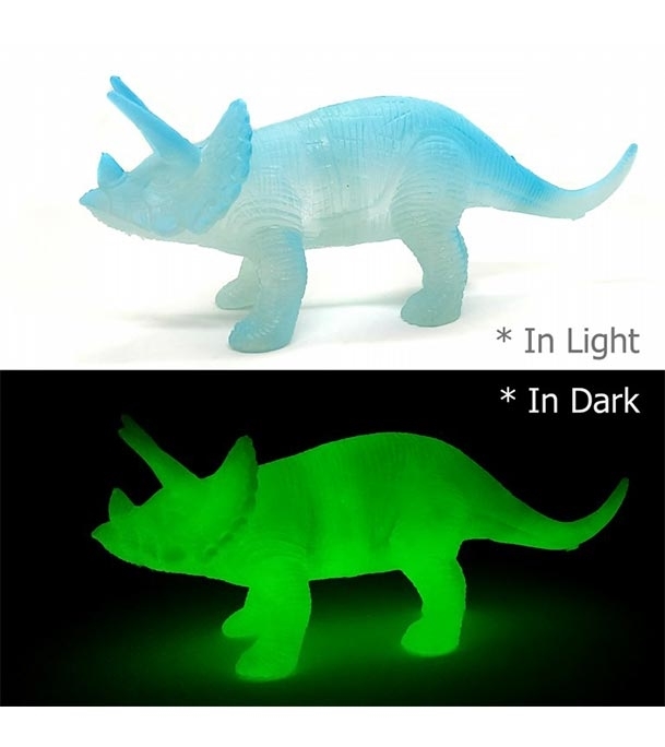 Picture of Radium Glow Dinosaur Dino World Action Figure Toy 7 Pcs