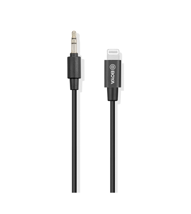 Picture of BOYA BY-M2 Clip-on Lavalier Microphone for iOS Devices