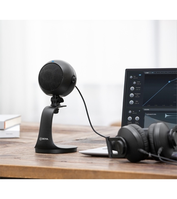 Picture of BOYA BY-PM300 Professional Desktop USB Microphone with Gain Control