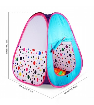 Picture of Kid's Foldable Indoor Outdoor Pop Up Play Tent House Toy