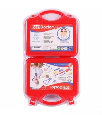 Picture of Kids Best Doctor Set Red