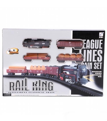 Picture of Rail King Intelligent Classical Express Train Track Set Toy