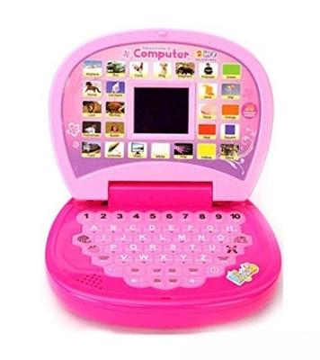 Picture of Educational Computer and Learning ABCD Words & Number Pink