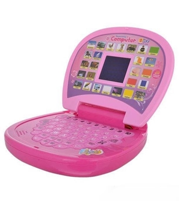 Picture of Educational Computer and Learning ABCD Words & Number Pink