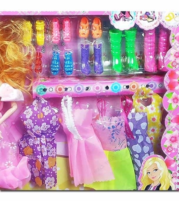 Picture of Modern Pretty Girl and Stylish Barbie Doll