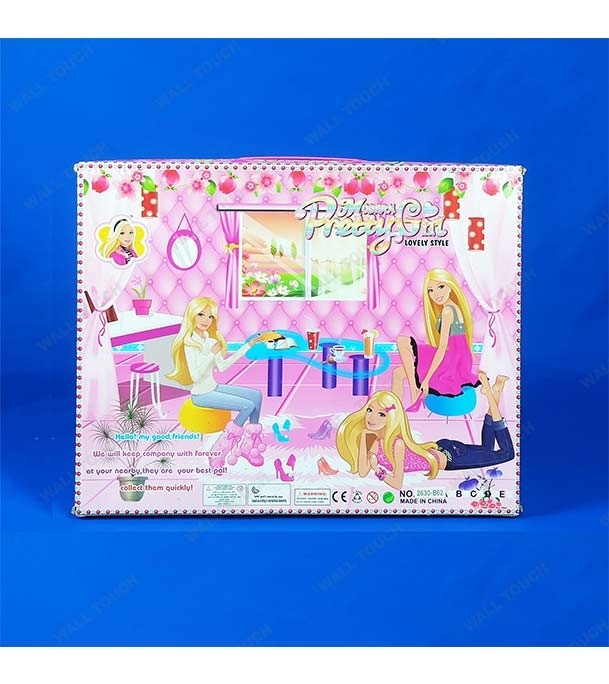 Picture of Modern Pretty Girl and Stylish Barbie Doll