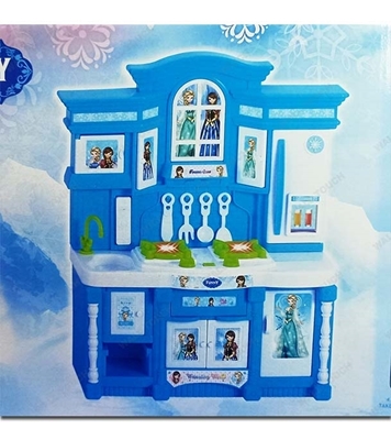 Picture of Kitchen Frozen Big Funny Doll With Household Set