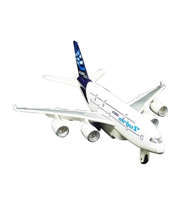 Picture of Airbus Airplane Metal Diecast Model Collection for Kids Blue