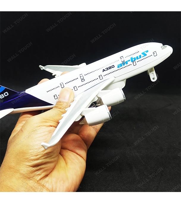 Picture of Airbus Airplane Metal Diecast Model Collection for Kids Blue