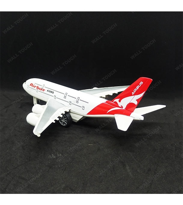 Picture of Airbus Airplane Metal Diecast Model for Kids Red