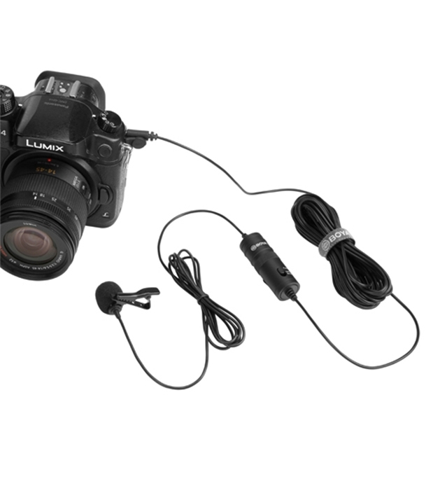Picture of BOYA BY-M1 Omnidirectional Lavalier Microphone