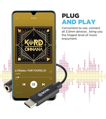 Picture of BOYA BY-K4 Adapter Type C Cable for Android