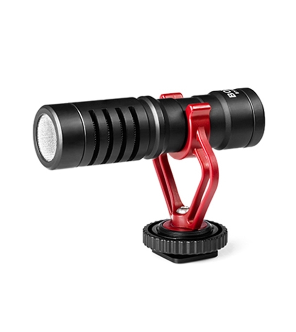 Picture of BOYA BY-MM1 Video Microphone Youtube Vlogging Facebook Live stream Recording Shotgun Mic