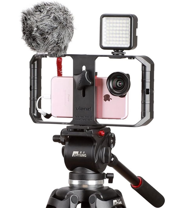 Picture of BOYA BY-MM1 Video Microphone Youtube Vlogging Facebook Live stream Recording Shotgun Mic