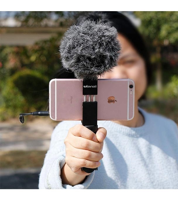 Picture of BOYA BY-MM1 Video Microphone Youtube Vlogging Facebook Live stream Recording Shotgun Mic