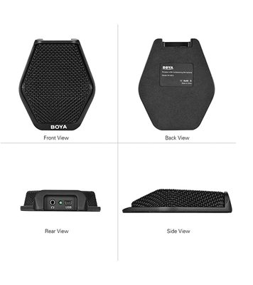 Picture of BOYA BY-MC2 Super Cardioid Condenser Conference Microphone With 3.5mm Audio Jack