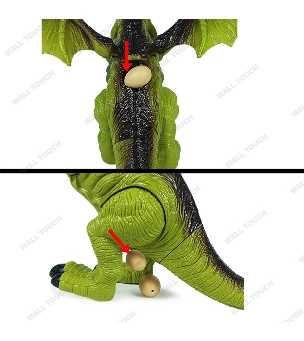 Picture of Electric Sound Light Dinosaur Toy Green