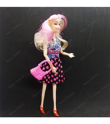 Picture of Kid's Beauty Fashion Show Style Wonderful Barbie Doll Toy Black