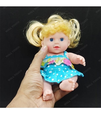 Picture of Kid's Mini Cute Baby Shape Doll Sky Blue