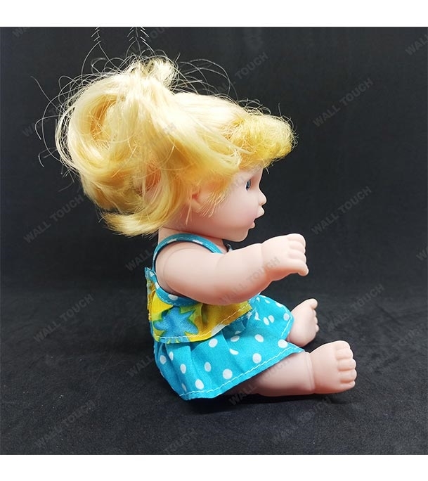 Picture of Kid's Mini Cute Baby Shape Doll Sky Blue