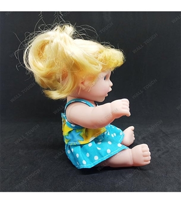 Picture of Kid's Mini Cute Baby Shape Doll Sky Blue