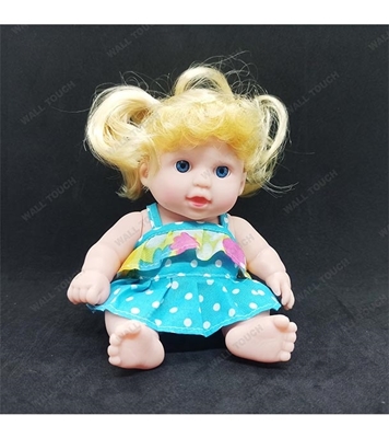 Picture of Kid's Mini Cute Baby Shape Doll Sky Blue