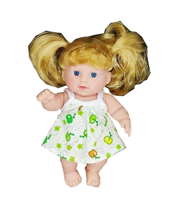 Picture of Kid's Mini Cute Baby Shape Doll Green