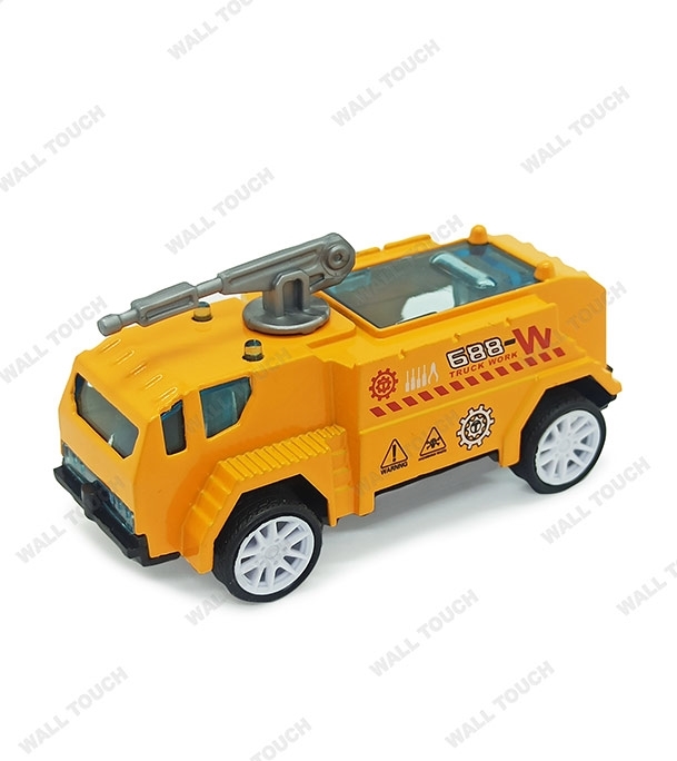 Picture of Kid's Die Cast Metal Car Super Fire Fighting Car Set Yellow