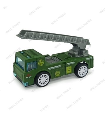 Picture of Kid's Die Cast Metal Car Super Fire Fighting Car Set Green