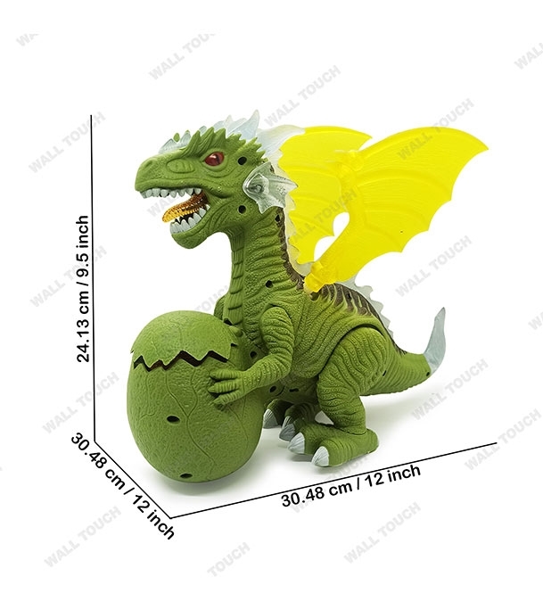 Picture of Kid's Dinosaur Simulation Sound Toy Walking Dragon With Lights And Sounds