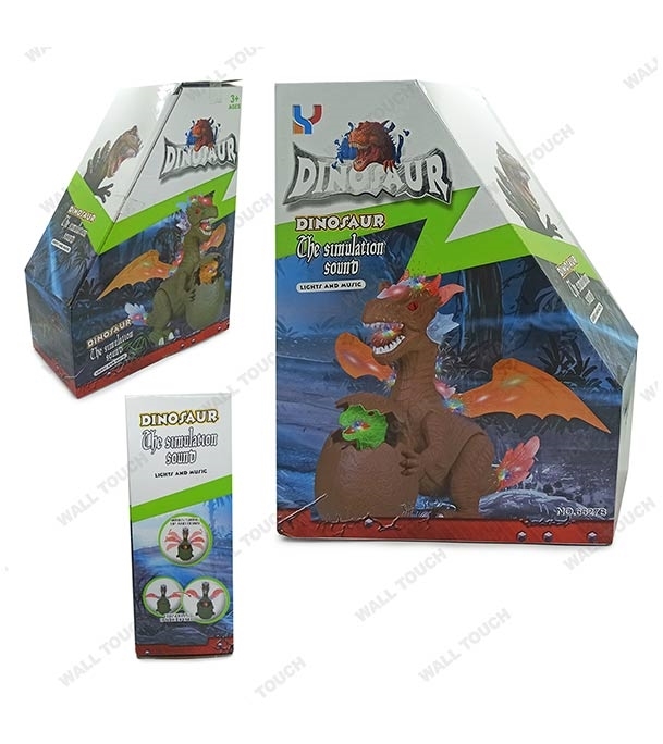 Picture of Kid's Dinosaur Simulation Sound Toy Walking Dragon With Lights And Sounds