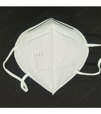 Picture of 5 Layer Pack Folding KN95 Protective Mask With Steel Nose Clip White 10 pcs