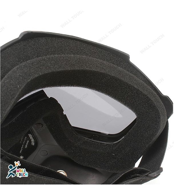 Picture of Modular Motorcycle Bike Riding Helmet Open Face Mask Shield Goggles Detachable Clear Glass