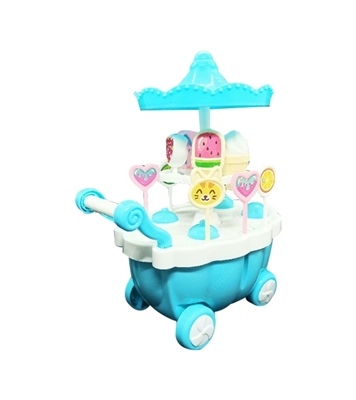 Picture of Super Funny Mini Ice Cream Trolley Car Toy With Light & Music