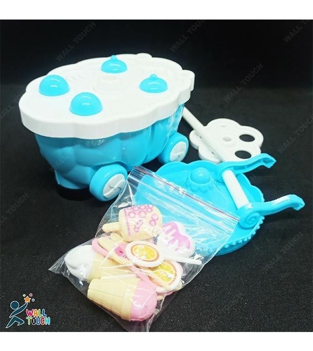 Picture of Super Funny Mini Ice Cream Trolley Car Toy With Light & Music