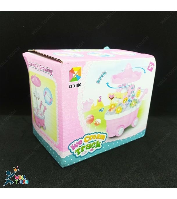 Picture of Super Funny Mini Ice Cream Trolley Car Toy With Light & Music