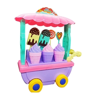 Picture of Super Funny Mini Ice Cream Trolley  Car For Kids