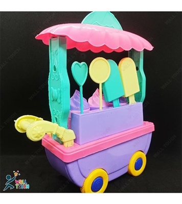 Picture of Super Funny Mini Ice Cream Trolley  Car For Kids