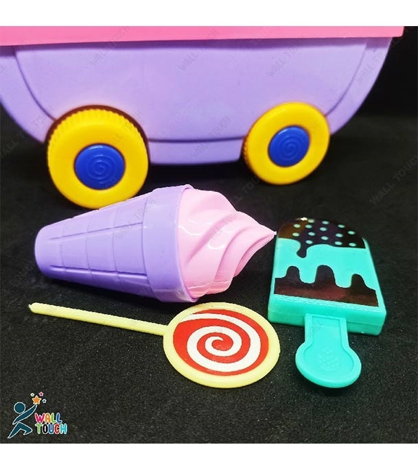 Picture of Super Funny Mini Ice Cream Trolley  Car For Kids