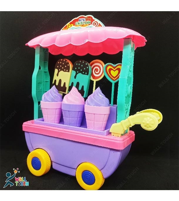 Picture of Super Funny Mini Ice Cream Trolley  Car For Kids
