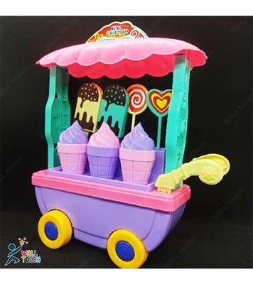 Picture of Super Funny Mini Ice Cream Trolley  Car For Kids