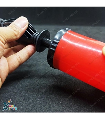 Picture of Plastic Balloon Pumper To Inflate Balloon Red